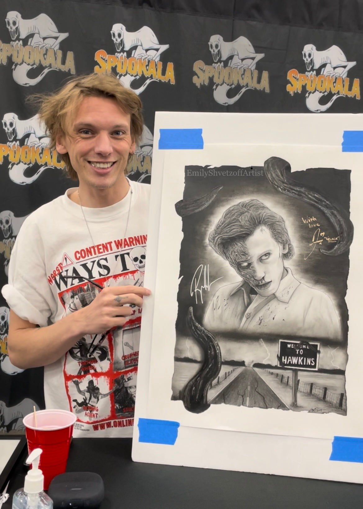 Stranger Things 8 x 10 Rare Print (Vecna/ 001)