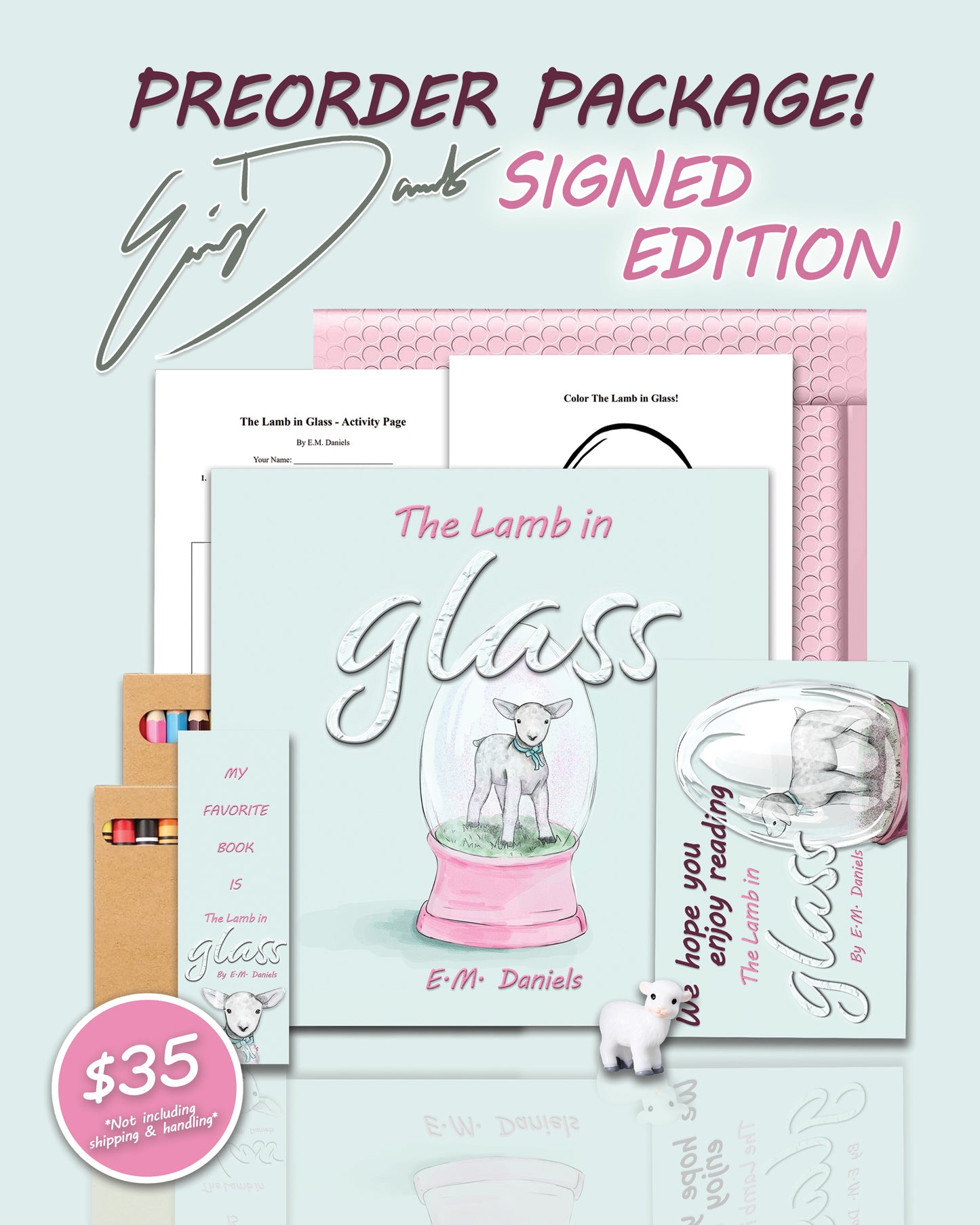 The Lamb in Glass Package - Signed Edition
