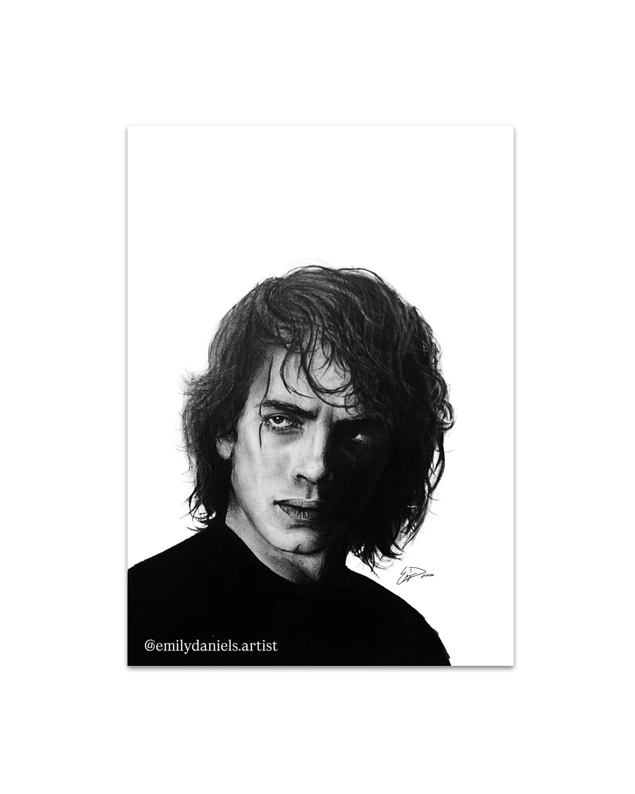 Anakin Skywalker Rare Print ( 8 x 10)
