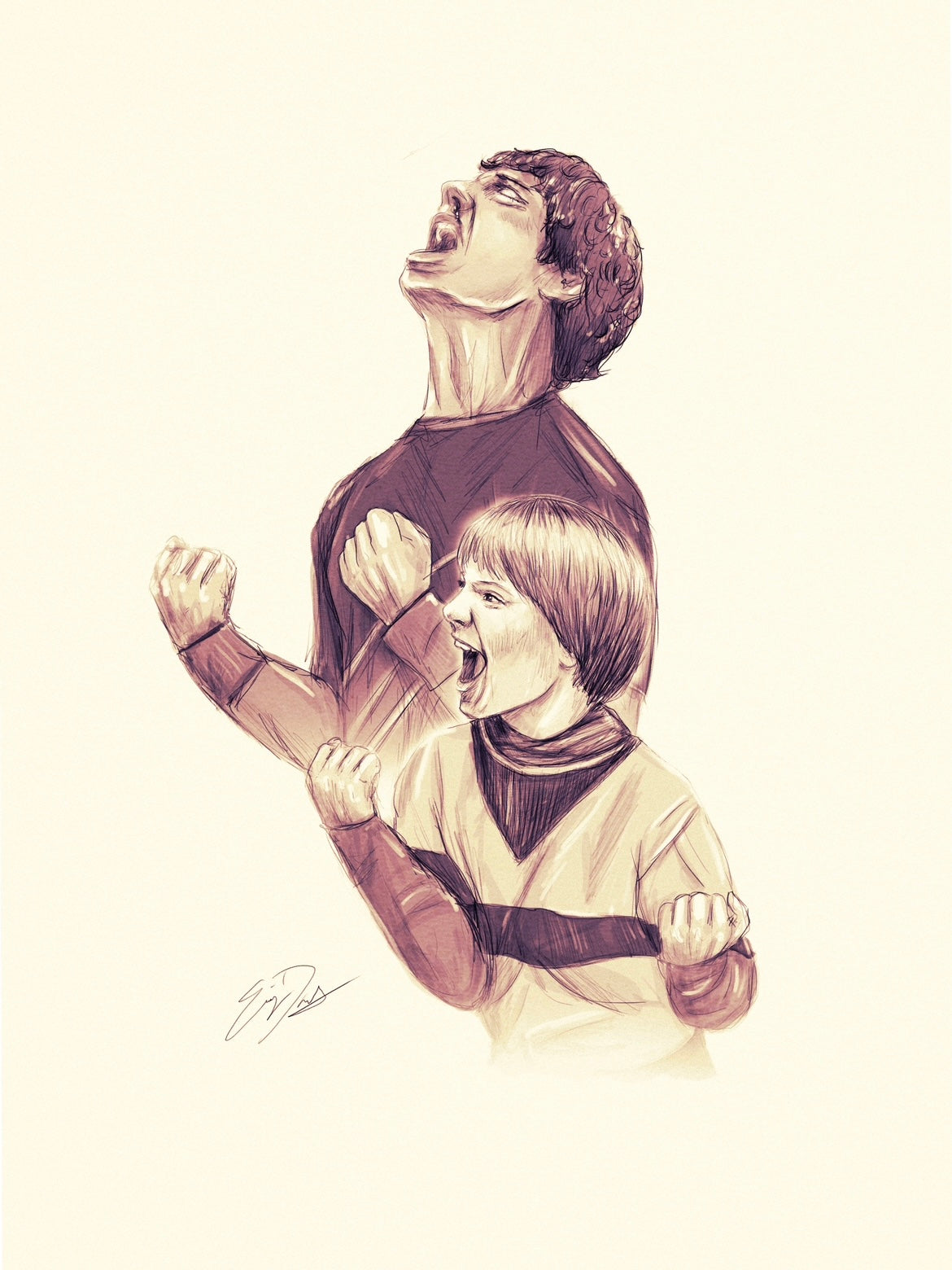 Will Byers - “Losing Childhood Innocence” 8 x 10 Rare Print