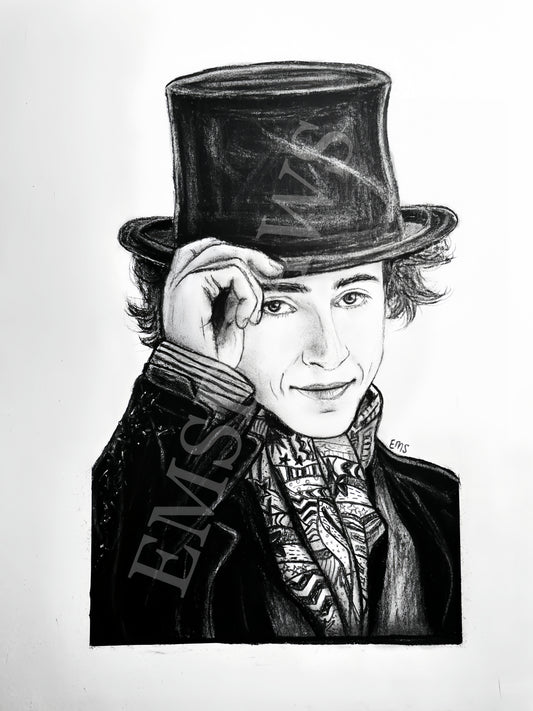Willy Wonka 8 x 10 Rare Print (Wonka 2023)