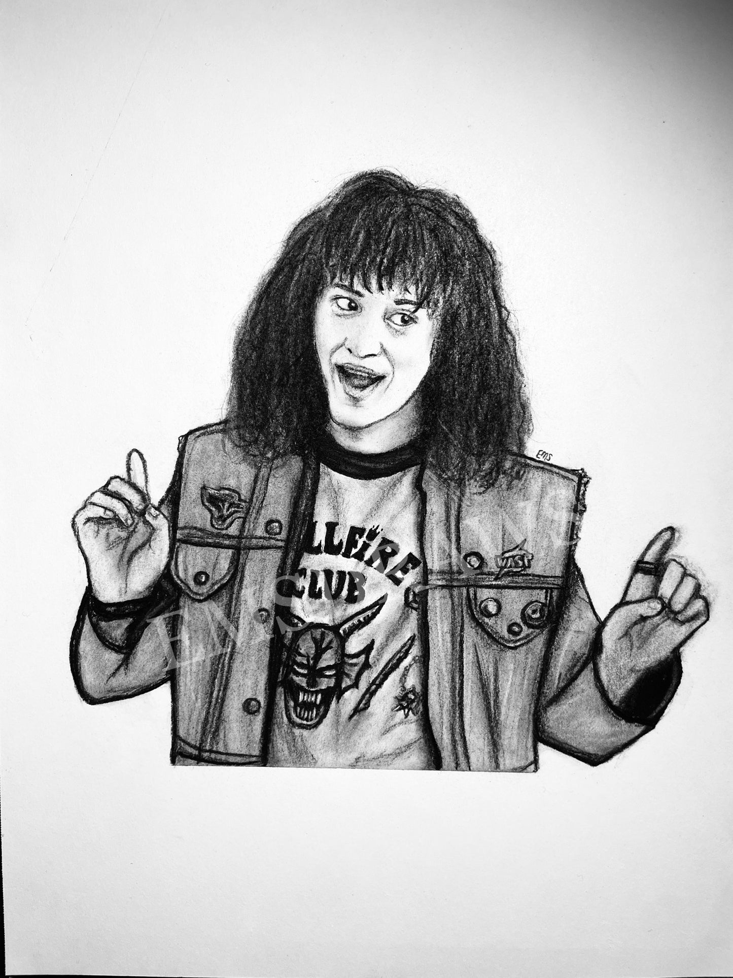Eddie Munson Rare Print 8 x 10 (Stranger Things)