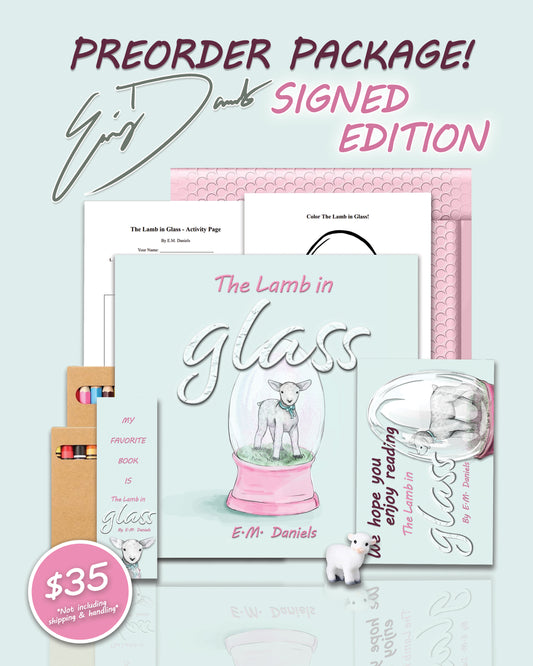 The Lamb in Glass Package - Signed Edition