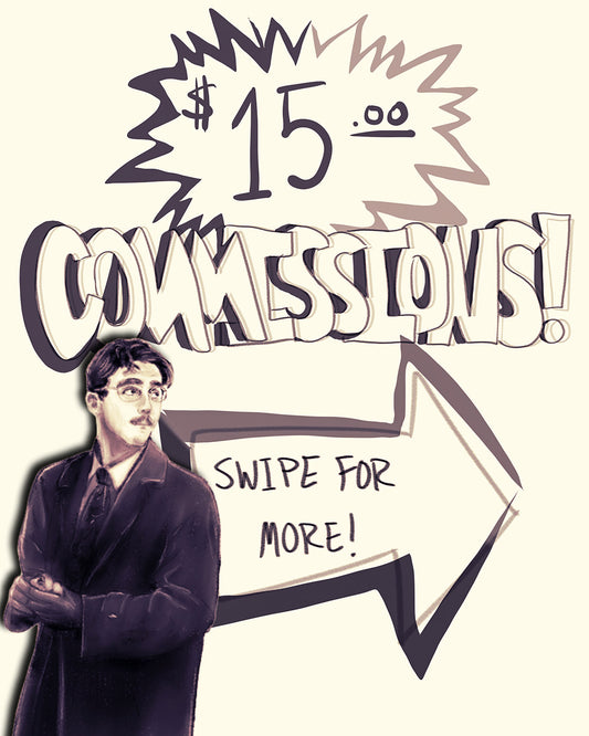 $15 CHARACTER COMMISSIONS