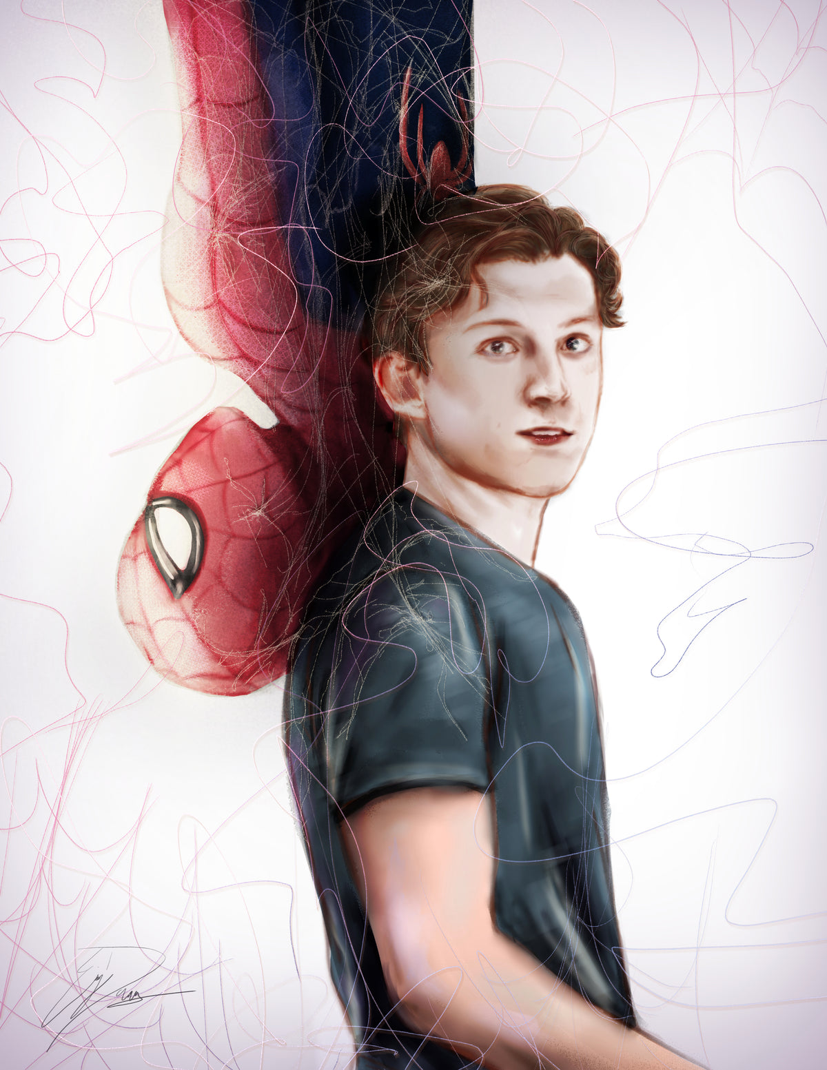 Peter Parker / Spider-Man Limited Print (8.5 x 11)