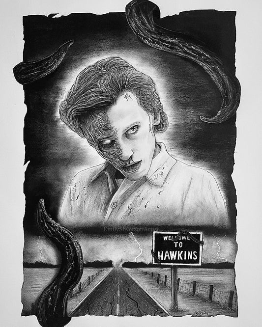 Stranger Things 8 x 10 Rare Print (Vecna/ 001)