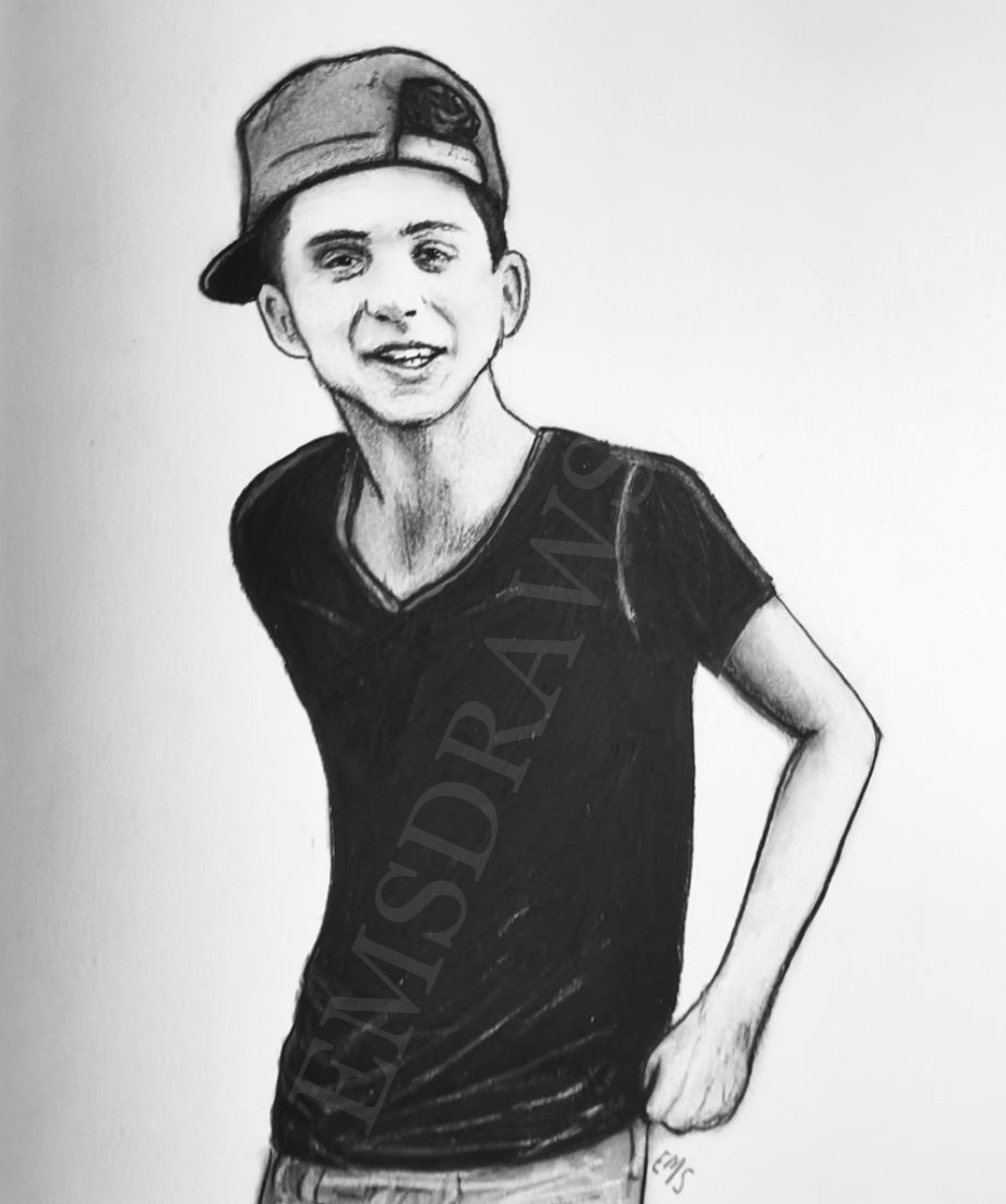 LIL TIMMY TIM Rare Print 8 x 10 (Timothée Chalamet)